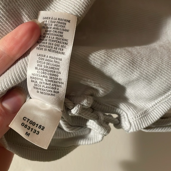 Light Blue Tank Top with String-up Sides - Picture 9 of 9